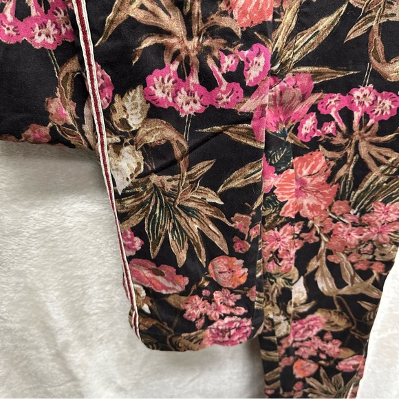 Anthropologie Relaxed Printed Chino Pants floral women’s 28 boho feminine - Picture 6 of 10
